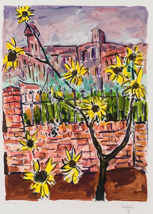 Bob Dylan - Sunflowers - art gallery wiesbaden