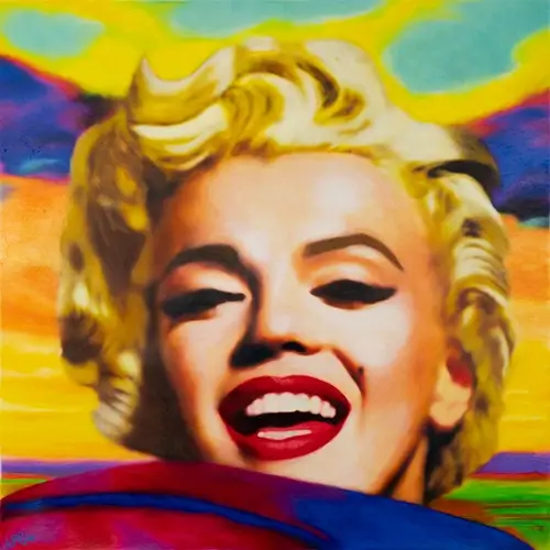 James Francis Gill - Happy Marilyn - art gallery wiesbaden