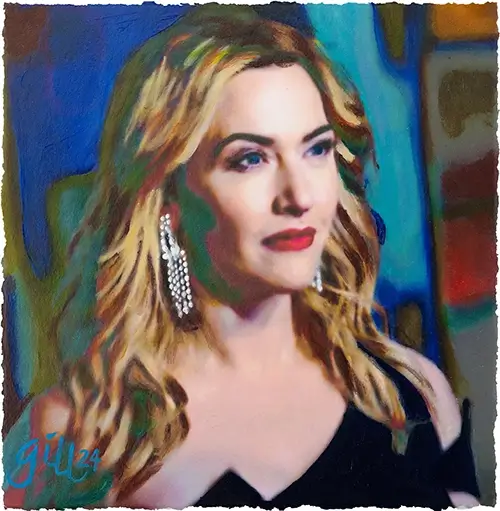 James Francis Gill - Kate Winslet Studie - art gallery wiesbaden