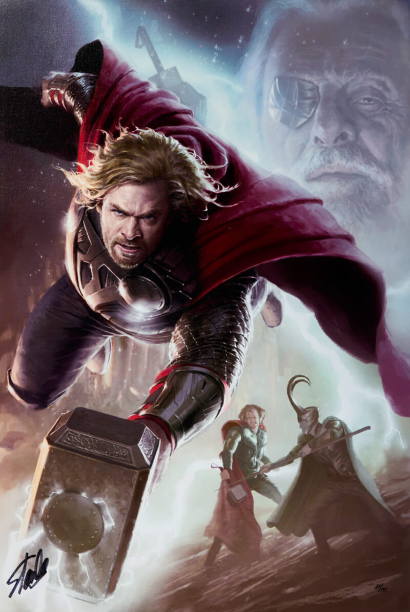 Marvel Studio Legends: Thor art gallery wiesbaden